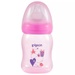 Bình sữa Pigeon PP Plus họa tiết Hồng 160ml - mặt phải