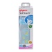 Bình sữa Pigeon PP Plus họa tiết xanh 240ml - mặt trước