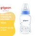 Bình sữa Pigeon PP Streamline 150ml họa tiết ngôi sao (Xanh) - mặt trái