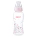 Bình sữa Pigeon PP Streamline 250ml họa tiết ngôi sao (Hồng) - mặt trước
