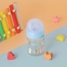 Bình sữa Pigeon PPSU Plus WN3 Nhật Bản in hình thú cưng 160ml - mặt phải