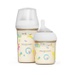 Bình sữa Moyuum Mov.aa cổ rộng thế hệ mới họa tiết 160ml (Màu trắng)  - mặt trái