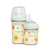 Bình sữa Moyuum Mov.aa cổ rộng thế hệ mới họa tiết 250ml (Xanh) - mặt trái