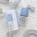 Bình sữa Moyuum PPSU Premium thế hệ thứ 3 Blue Horse 170ml - mặt trái