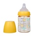 Bình sữa Moyuum Yellow Love 170ml  - góc nghiêng