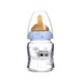 Bình sữa thủy tinh 120ml núm cao su - mặt sau