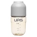 Bình sữa Upis Premium PPSU 180ml (Xám) - mặt trước