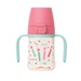 Bình tập uống PPSU Moyuum Happy Day (Hồng dâu) 170ml - mặt trước