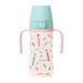 Bình tập uống PPSU Moyuum Happy Day (Xanh mint) 270ml - mặt trước