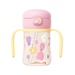 Bình tập uống PPSU Moyuum Puppy (Hồng) 170ml - mặt trước
