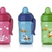 Bình uống nước Philips Avent 340ml SCF754 - mặt sau