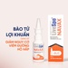 Bình xịt vệ sinh tai, mũi, họng LiveSpo Navax nhựa 30ml - mặt trái