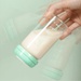 Bộ 2 bình trữ sữa thủy tinh Fatz Baby FB0150CM 180ml (Màu xanh) - mặt sau