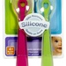 Bộ 2 thìa silicon Munchkin 27106 (Silicone Spoons - 2pk) - mặt trước