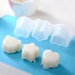Bộ 3 khuôn cơm trứng Inomata Konbini nhựa trong - mặt phải