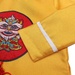 Bộ áo dài tết bé trai Mamago thêu hình chú lân M19D (Vàng) - mặt sau