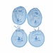 Bộ bao tay chân buộc dây Kidsplaza TM19 - mặt trước