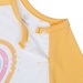 Bộ body đùi cộc tay Otis bé gái KidsPlaza ND21H (Trắng - Vàng) - góc nghiêng