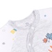 Bộ cộc cài lệch kẻ ghi bé trai KidsPlaza ND22H (Trắng) - mặt trái