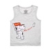 Bộ cộc tay bé trai in hình cún Snoopy HTkids - mặt phải