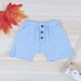 Bộ cộc tay bé trai xô KidsPlaza M21H trắng xanh - góc nghiêng
