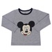 Bộ cotton tay dài in chú chuột Mickey Kiza bé trai - mặt trái