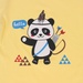 Bộ cotton tay dài in chú gấu trúc Panda Kiza bé trai - hình 6
