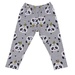 Bộ cotton tay dài in chú gấu trúc Panda Kiza bé trai - mặt sau