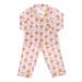 Bộ Mamago pijama dài gấu pu hồng M20T 1Y - mặt trước