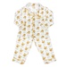 Bộ Mamago pijama dài tay gấu pu M20T 4Y (Trắng) - mặt trước
