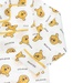 Bộ Mamago pijama dài tay gấu pu M20T 4Y (Trắng) - mặt trái