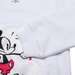 Bộ nỉ da cá bé trai Mamago HT19D in hình Mickey (Trắng xanh) - góc nghiêng