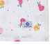 Bộ quần áo ba lỗ bé gái Kidsplaza kẻ phối in hình quả M21H (Trắng) - góc nghiêng