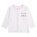 Bộ quần áo bé gái dài tay cài giữa Otis KidsPlaza ND21T (Trắng Hồng) - mặt trái
