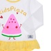 Bộ quần áo bé gái KidsPlaza in dưa vàng TT20T 5Y - mặt sau