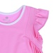 Bộ quần áo cộc tay bé gái có túi in hình Nàng Tiên Cá KidsPlaza BH21H (Hồng) - mặt sau