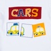 Bộ quần áo cộc tay bé trai KidsPlaza dập in chữ Cars TT21H (Cam) - góc nghiêng