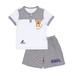 Bộ quần áo cộc tay bé trai KidsPlaza in hình Hổ Roarr LN21T (Trắng) - mặt trước