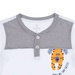 Bộ quần áo cộc tay bé trai KidsPlaza in hình Hổ Roarr LN21T (Trắng) - mặt phải