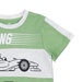 Bộ quần áo cộc tay bé trai KidsPlaza in hình Xe Đua TT21H (Xanh) - mặt sau