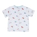 Bộ quần áo cộc tay cài giữa bé trai Otis TKL KidsPlaza ND21H (Trắng Xanh) - góc nghiêng
