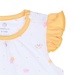 Bộ quần áo cộc tay cài vai Otis KidsPlaza in hình mây ND21H (Trắng Vàng) - mặt sau