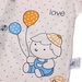 Bộ quần áo cotton 3743 - mặt sau