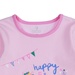 Bộ quần áo dài tay bé gái KidsPlaza happy birthday TT21T (Hồng) - mặt phải