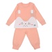 Bộ quần áo dài tay bé gái KIDSPLAZA in hình Mặt Mèo 6Y LN20T (Tom) - mặt trước