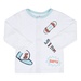 Bộ quần áo dài tay bé trai cài giữa Otis KidsPlaza ND21H (Trắng Xanh - HQ) - mặt trái