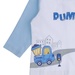 Bộ quần áo dài tay bé trai KidsPlaza in hình xe Dump TT21T (Xanh) - mặt sau