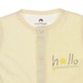 Bộ quần áo dài tay cài giữa Mamago Twikle Star 6-9M ND20H (Vàng) - mặt phải