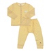 Bộ quần áo dài tay Neil cài giữa Mamago HN20H 6-9M (Vàng) - mặt trước