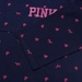 Bộ quần áo sau sinh cho mẹ cotton cổ tròn Pink - mặt sau